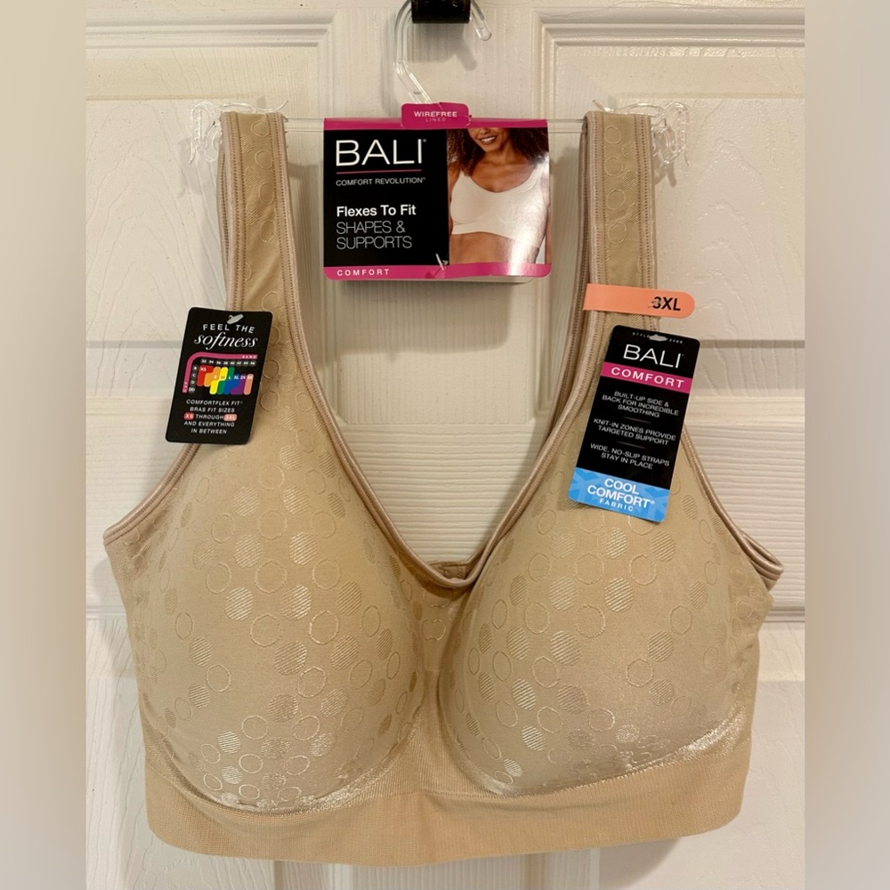 Bali Comfort Revolution Light Beige Bra